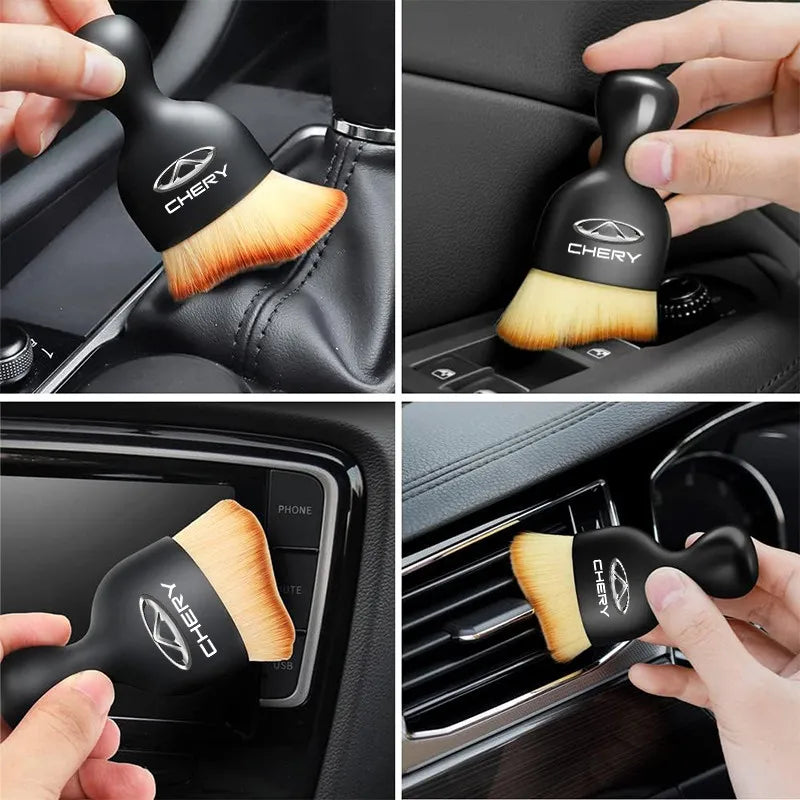 Air Vent Cleaning Soft Brush Air Conditioner with Casing Car