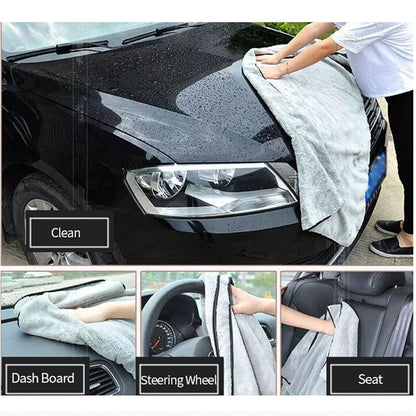 Microfiber Car Wash Towel Fast Drying Auto Cleaning