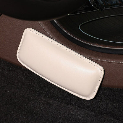 Car Leather Knee Pad for Car Interior Pillow Comfortable Elastic Cushion