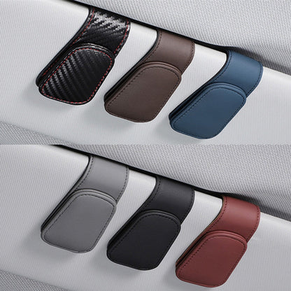 Car Auto Sun Visor Glasses Box Sunglasses Clip Card Ticket Holder