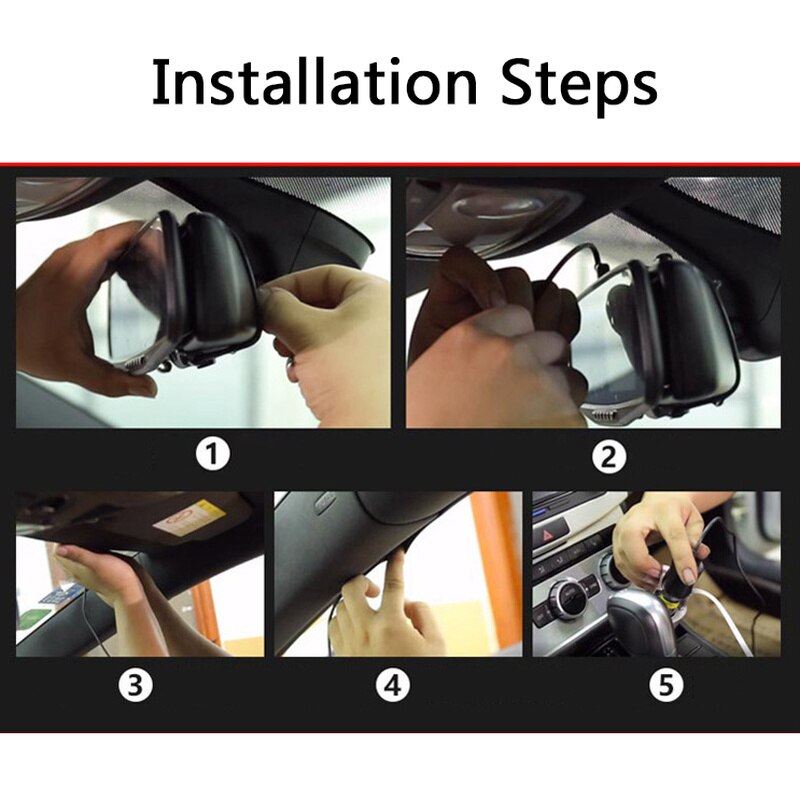 2.8/4.3inch DVR Rearview Mirror Car Driving Recorders