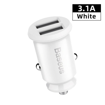 12V Dual USB Car Charger 3.1A Fast Charging