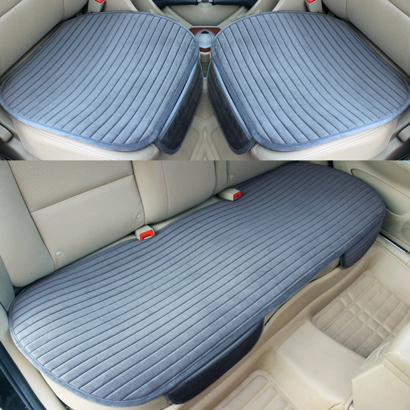 Car Seat Cover Front Rear Flocking