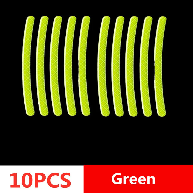 Car Wheel Hub Reflective Stripes