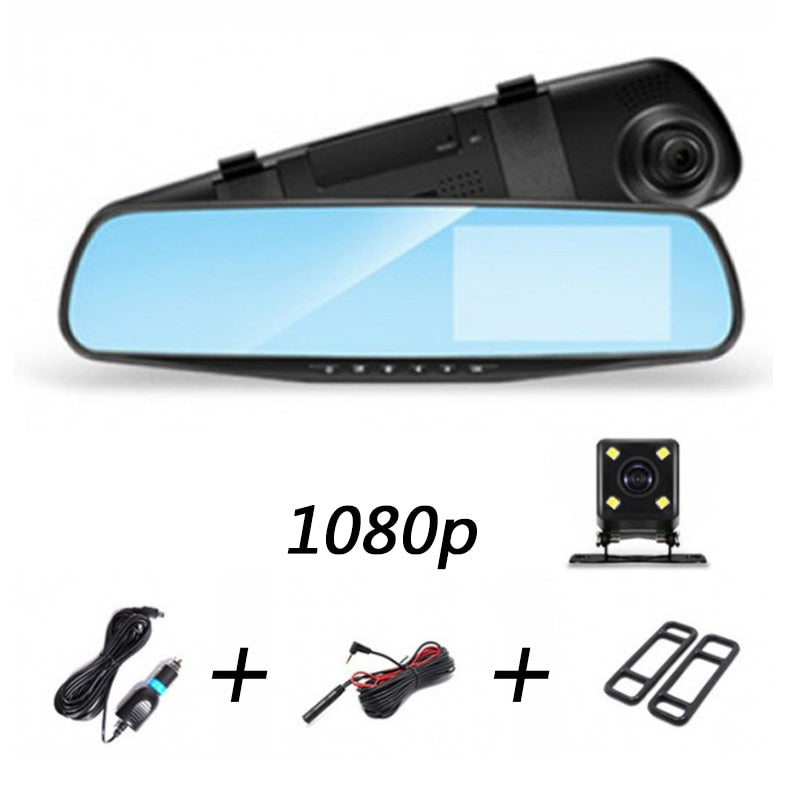 2.8/4.3inch DVR Rearview Mirror Car Driving Recorders