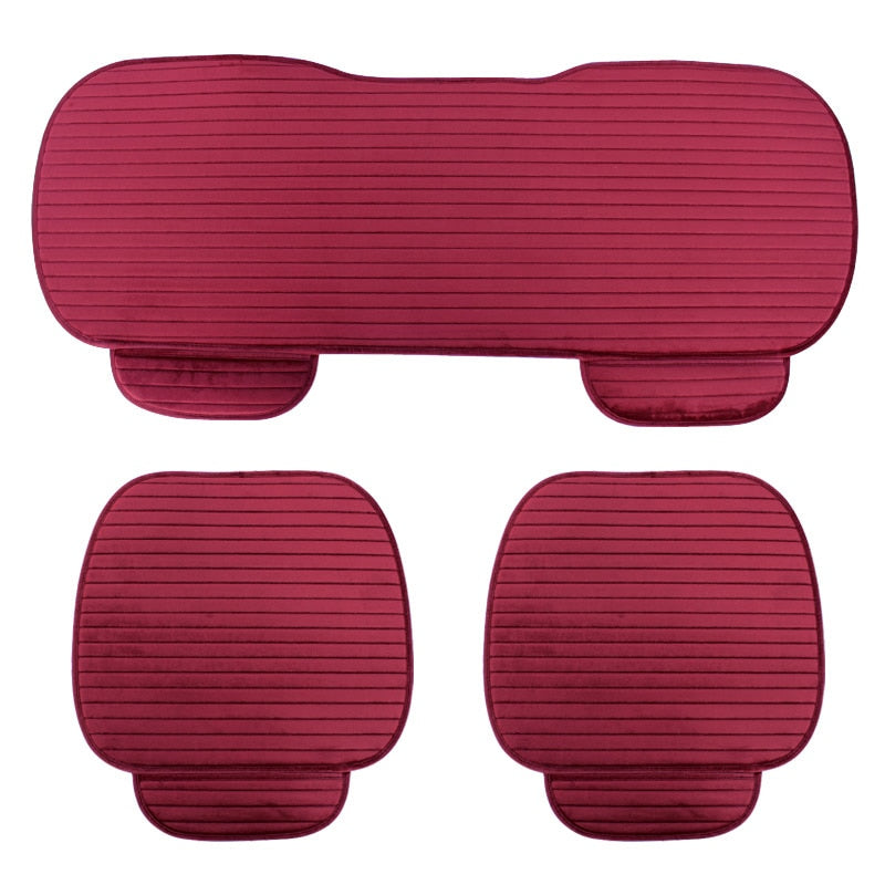 Car Seat Cover Front Rear Flocking