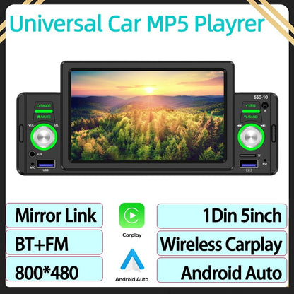 MP5 Car Radio Multimedia Video Player Bluetooth Mirror Link FM