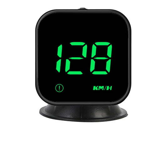 Car Head Up Display 2.5 Inch Screen Digital Clock Compass Speedometer