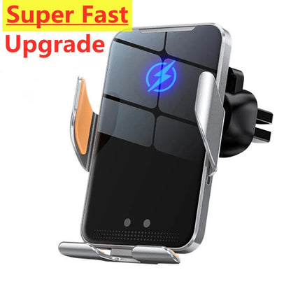 Car Wireless Charger Auto Car Mount Phone Holder