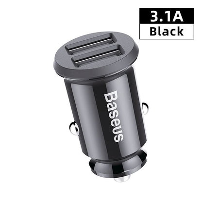 12V Dual USB Car Charger 3.1A Fast Charging