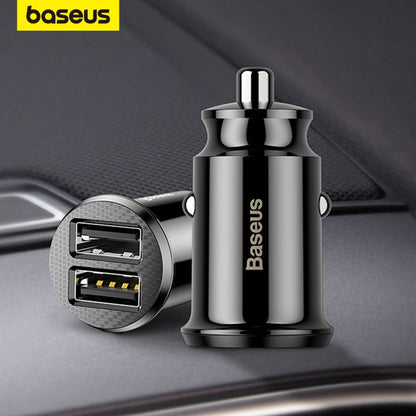 12V Dual USB Car Charger 3.1A Fast Charging