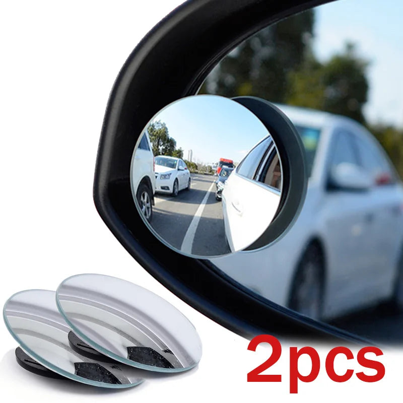 Car Blind Spot Rear View Mirror Wide Angle 360 Degree